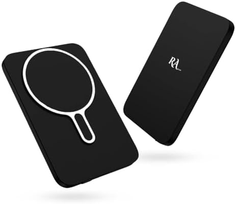 Ultra Slim Magnetic Power Bank for i Phone 16/15/14/13/12 – Fast Wireless Charger with 5000 m Ah Capacity, Mag-Safe Compatible, Lightweight Design for On-the-Go Charging, Perfect for Daily Use and Emergencies