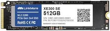 Elevate Your System Performance with Link More XE300 SE 256 GB PCIe Gen3 NVMe M.2 2280 Internal SSD – Lightning-Fast Read Speeds Up to 2100 MB/s and Write Speeds of 1500 MB/s for Unmatched Efficiency and Reliability in Data Storage Solutions