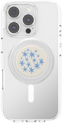 Elevate Your Smartphone Experience with the Mag Safe Compatible Pop Sockets Grip – Stylish Enamel Silver Heart Design, Magnetic Phone Stand & Secure Grip for i Phone, Ideal for Hands-Free Viewing & Effortless Wireless Charging, Customizable Swappable Top for Personal Flair