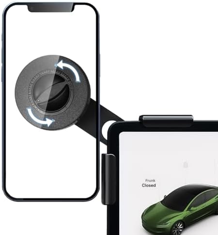 Elevate Your Tesla Experience with the Durable Silicone Car Cell Phone Mount for Model Y & Model 3 (2017-2023) – Effortless Installation, Secure Fit for i Phones & More – Convenient 2-Pack for Versatile Use and Enhanced Safety