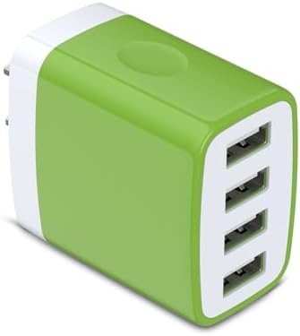 Dual USB Wall Charger 2-Pack – Rapid Charge Block for i Phone, Samsung Galaxy & Google Pixel – Universal Compatibility Power Adapter for Home, Office, and Travel – Fast Charging Technology with Compact Design – Reliable Multi Plug Outlet Solution for All Your Devices
