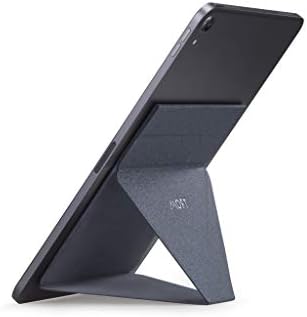 Revolutionize Your Tablet Experience with the MOFT Invisible Adhesive Slim Stand – Adjustable Support for Tablets Up to 12.9” in Space Gray – Perfect Blend of Portability, Style, and Functionality for Seamless On-the-Go Use