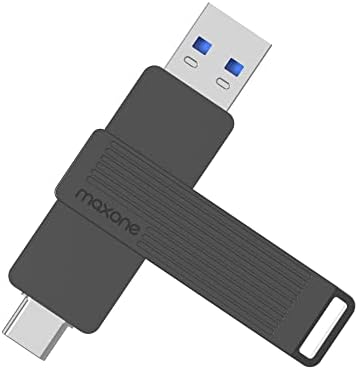 Maxone 512 GB Portable SSD – Ultra-Fast Dual Drive with USB Type-C & USB 3.2 for Seamless High-Speed Data Transfer, Up to 600 MB/s Read & 550 MB/s Write – Compact & Durable Flash Drive for Professionals & Tech Enthusiasts – Effortless Plug-and-Play Storage Solution with Enhanced Compatibility