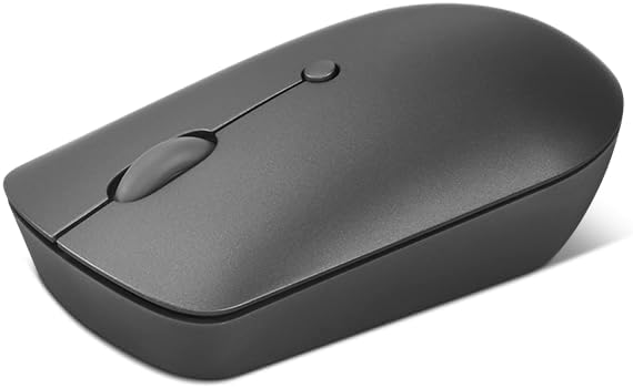 Lenovo 540 Storm Grey Wireless Mouse – Compact & Ergonomic USB-C Design for PC and Laptop – Ambidextrous Comfort with 18-Month Battery Life – Reliable 2.4 GHz Connection for Windows & Chrome OS Devices – Ultimate Productivity Companion