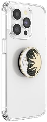 Mag Safe-Compatible Pop Socket Phone Grip – Unique Horchata Design with Versatile Adapter Ring for Effortless Wireless Charging and One-Handed Use – Stylish and Secure Mobile Accessory for Enhanced Everyday Convenience