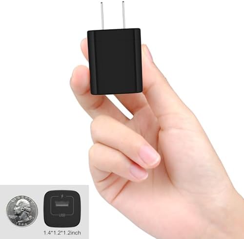 Sicodo 4-Pack High-Speed USB Wall Charger Block – Universal Fast Charging Adapter for i Phone 16/15/14/13/SE (2020) & Samsung Galaxy S25/S24/S23 – Compact Travel-Friendly Design for Enhanced Portability and Performance – Stay Connected Anytime, Anywhere!