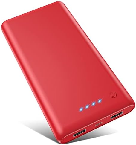 Maximize Your Power On-the-Go: 26800 m Ah Ultra-High Capacity Portable Charger with Dual USB Outputs for High-Speed Charging – Universal Compatibility with i Phone 16/15/14/13/12, Galaxy, Android & More – Lightweight & Safe External Battery Pack for Travel & Daily Use