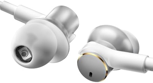 High-Fidelity Wired Earbuds with Four Drive Units – Immersive Noise-Cancelling In-Ear Headphones for Powerful Bass and Crystal Clear Sound – Universal 3.5 mm Jack for Seamless Compatibility – Comfortable Design with Built-in Microphone for Hands-Free Calls – Ideal for Music Lovers and Daily Use