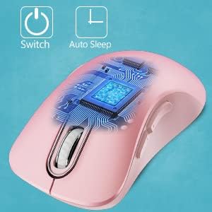 Upgrade Your Workflow with the Memzuoix 2.4 G Wireless Mouse – Ergonomic and Portable 1400 DPI USB Mouse for Laptop, PC & Desktop | 5 Customizable Buttons for Ultimate Control | Ideal for Professionals and Casual Users Alike