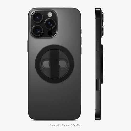 Revolutionary Grat 2 Magnetic Phone Grip Kickstand with Elastic Finger Strap – Ultimate Dual-Sided Magnet Ring for i Phone 16, 15, 14, 13, 12 Pro Max – Secure, Stylish, and Versatile Phone Accessory in Sleek Silver for Enhanced Usability and Hands-Free Experience