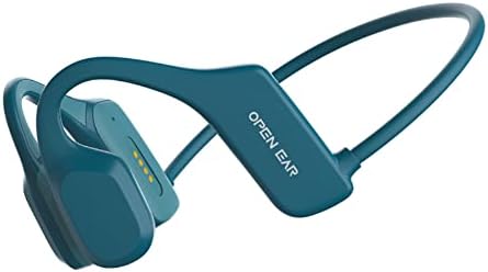 Revolutionary Bone Conduction Wireless Sport Earbuds – Open Ear Design for Enhanced Awareness and Comfort – Sweatproof Bluetooth 5.2 Headphones for Running, Gym, and Hands-Free Calls – Lightweight Ergonomic Fit for Active Lifestyles – Waterproof Technology for Ultimate Durability and Performance