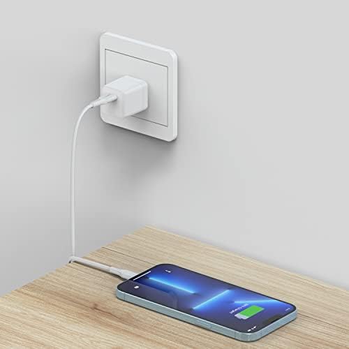 Soo Pii 20 W PD Fast USB C Charger – Compact, Foldable Power Adapter for i Phone 13, 12 Series, Tablets & More – Lightning-Fast Charging with Enhanced Versatility & Travel-Friendly Design