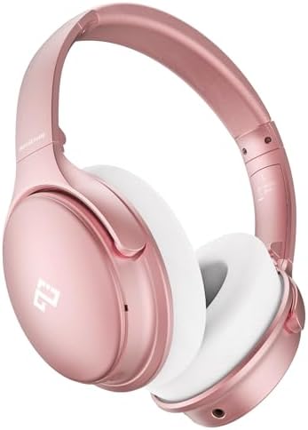 Unleash Your Audio Potential with INFURTURE Wireless Over-Ear Headphones – Advanced Active Noise Cancelling, Deep Bass Bluetooth Sound, 90-Hour Battery Life, Ultra-Low Latency for Gaming, and Luxurious Memory Foam for Ultimate Comfort and Extended Listening Sessions