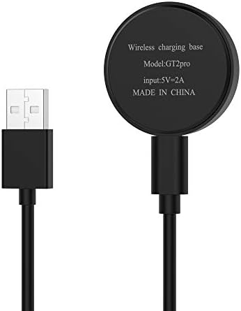 High-Speed USB Charger Cable for Huawei Smartwatches & Buds – 3.3 ft Durable Docking Solution for Huawei Watch 4/4 Pro/3/3 Pro/GT Series – Effortless Charging & Enhanced Compatibility in Sleek Black Design