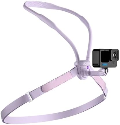 Versatile Magnetic Neck Mount for i Phone & Action Cameras – Hands-Free POV/Vlog Selfie Holder with Adjustable Arms for Ultimate Stability and Comfort – Ideal for Creators on the Go – Perfect for i Phone 16, 15, 14 Series & Android Devices – Capture Stunning Shots Effortlessly