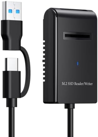 xiwai USB 3.1 USB-C to NVMe M-Key M.2 SSD External Converter Adapter – Vertical Design for Fast Data Transfers & Universal Compatibility – Ideal for Gamers and Creators
