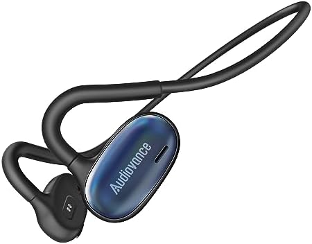 Revolutionize Your Workout with Open Comfy CF201 Bluetooth Headphones – Lightweight Open-Ear Design for Ultimate Ambient Awareness and Premium Sound – Perfect Wireless Earbuds for Running, Gym, and Outdoor Adventures – Sleek White Aesthetic for Style and Safety