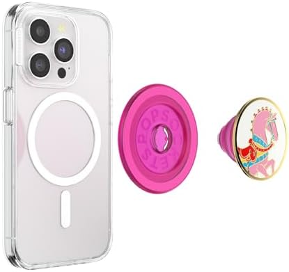 Mag Safe-Ready Tidepool Lava Pop Socket Phone Grip & Stand – Magnetic Hold for Effortless Wireless Charging, Hands-Free Viewing, and Stylish Functionality – Transform Your Mobile Experience with Enhanced Compatibility and Unique Design