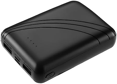 Ultimate 10000 m Ah Heated Vest Battery Pack – Compact Dual USB Power Bank for Enhanced Outdoor Comfort, Compatible with Heated Clothing and Fast Charging Solutions, Lightweight and Portable for Hiking, Skiing, and Daily Adventures