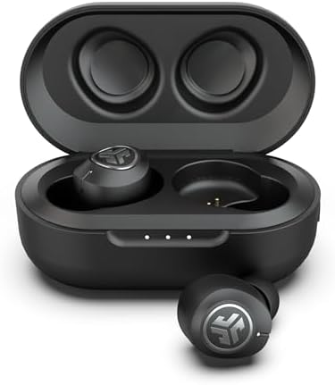JLab JBuds Air ANC Gen 2 True Wireless Bluetooth Earbuds – Graphite | Advanced Active Noise Cancellation, Low Latency Movie Mode, Dual Connect Functionality, IP55 Sweat Resistant, Customizable 3 EQ Sound Settings for Tailored Audio Experience | Perfect for Commuting, Workouts, and Home Leisure