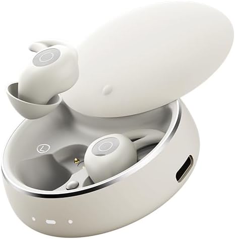 Ultimate Comfort Bluetooth Sleep Earbuds for Side Sleepers – Advanced Noise-Cancellation Headphones with Extended Playback, Built-In Mic, and Convenient Charging Case for Uninterrupted Restful Sleep