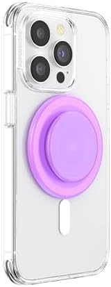 Mag Safe Pop Grip and Stand – Premium Magnetic Phone Accessory for i Phone – Customizable and Swappable Design for Optimal Grip and Hands-Free Convenience – Compatible with Wireless Charging, Elegant Black Finish for Enhanced Mobile Experience