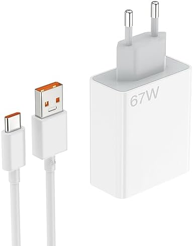 67 W Xiaomi European Turbo Charger – Ultra-Fast Travel Adapter for Xiaomi 15, 14, 13, 12 Series & Redmi Note Models – Hypercharge Technology for Rapid Power Boost – Lightweight & Compact Design for On-the-Go Convenience – Enhanced Safety Features to Prevent Overheating & Overcharging – Ideal for Poco X6, X5, F5, X4 & Black Shark Devices – Stay Connected Anywhere in Europe!