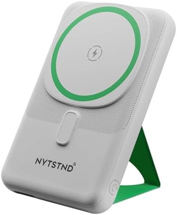 Ultra-Fast Magnetic Power Bank 10000 m Ah – Sleek Portable Charger for Smartphones with Enhanced Compatibility, Quick Charge Technology, and Adjustable Viewing Angle – Perfect for Travelers and Professionals