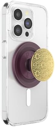 Mag Safe Pop Grip: Stylish Magnetic Phone Stand with Customizable Enamel Mosaic Design – Secure Grip, Hands-Free Kickstand, and Wireless Charging Compatible Accessory for Enhanced Mobile Experience