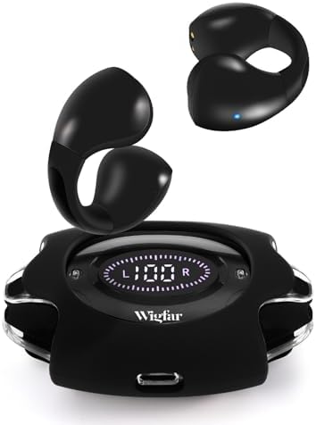 Revolutionize Your Audio Experience with E-88 Open Ear Bluetooth Headphones – True Wireless Ear Clip Earbuds for Active Lifestyles, Sweat Resistant, Fast Charging, 24-Hour Playtime, Ideal for Workouts, Driving, and Meetings – Seamlessly Compatible with Multiple Devices