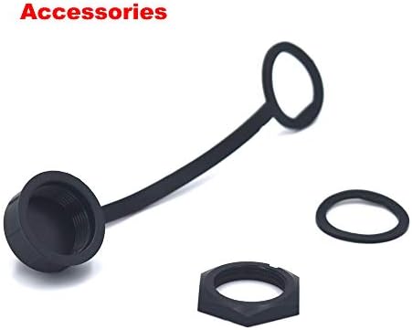 0.3 Meter USB 3.1 Type C Flush Mount Extension Cable – High-Speed 10 Gbps Data Transfer & 3 A Charging for Vehicle Dashboards, Boats, and Motorcycles – Durable Gold-Plated Connectors for Enhanced Performance and Compatibility