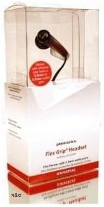 Plantronics MX200 Flex Grip Universal Earbud Headset – Superior Sound Quality & Versatile Compatibility for 2.5 mm & 3.5 mm Devices – Lightweight, Comfortable Design for All-Day Use and Hands-Free Calling