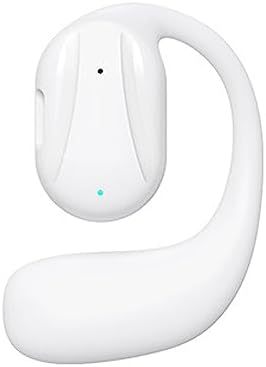 Open-Ear Bluetooth 5.2 Headphones with Earhooks – Lightweight, IPX4 Waterproof Noise Reduction Sport Earbuds for Running and Workouts – Enhanced Surround Awareness and Comfort for Active Lifestyles