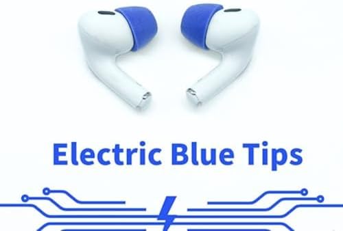 Upgrade Your Listening Experience with Comply Memory Foam Earbud Tips for Apple Air Pods Pro 1 & 2 | Superior Comfort & Secure Fit | Premium Noise Isolation Design | Anti-Slip Technology | Black, Medium (3 Pairs) for Enhanced Sound Quality and Longevity