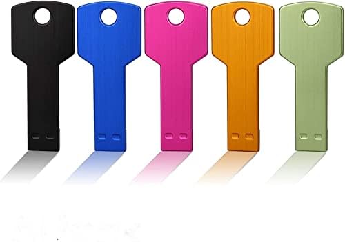 JUANWE 32 GB USB Flash Drive 5 Pack – Vibrant Colorful Thumb Drives for Easy Data Storage, Durable Waterproof Metal Pendrive, USB 2.0 for Fast File Transfer, Perfect for Students and Professionals – Portable Zip Drives Ideal for Organizing and Sharing Files