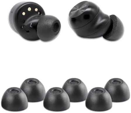 Transform Your Audio Experience with Comply TWo-220-C Memory Foam Earbud Tips | Optimal Fit for Technics EAH-AZ100, Denon Per L Pro & Soundcore | Unmatched Noise Isolation & Comfort | Large Size, 3 Pairs for Lasting Enjoyment | Elevate Every Listening Session with Enhanced Sound Quality