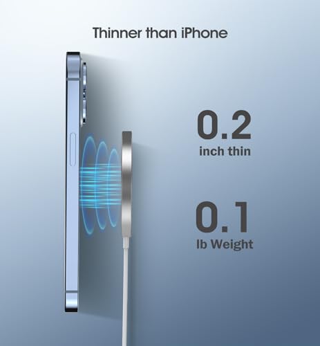 Dual Pack Magnetic Wireless Charger for i Phone 16/15 Series & Air Pods – 15 W Fast Charging Pad, Effortless Magnetic Alignment, Optimal Convenience for Home & On-the-Go Power Solutions