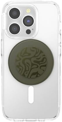 Magnetic Pop Sockets Pop Grip for Mag Safe – Customizable Phone Holder & Kickstand for i Phone Mag Safe Cases – Secure Grip, Hands-Free Viewing, Wireless Charging Compatible – Fluted Fatigue Design for Enhanced Style and Functionality
