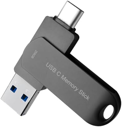 Revolutionize Your Data Management with the HUNPINS 256 GB USB C Thumb Drive – Ultra-Fast 170 MB/s Transfer Speed for Android Phones, Tablets, and PCs – Compact, Durable, and Versatile Memory Stick for Effortless File Backups and Transfers