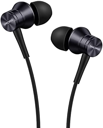 1 MORE E1009 Piston Fit In-Ear Headphones with Microphone – Ultimate Sound Clarity and Comfort for Music Enthusiasts and Professionals