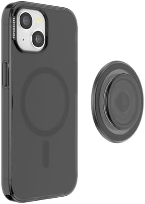 Transparent Mag Safe-Compatible Phone Grip Case for i Phone 15 Pro Max – Superior Drop Protection and Effortless Wireless Charging – Elevate Your Style with Enhanced Handling and Sleek Design