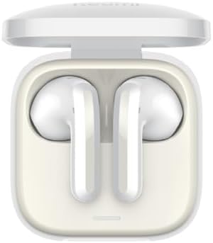 Xiaomi Redmi Buds 6 Active Wireless Earbuds – Advanced Bluetooth 5.4 Connectivity, Extended 30-Hour Battery Life for Non-Stop Enjoyment, Exceptional Noise Cancellation for Clear Conversations, Five Tailored Sound Profiles for Personalized Audio Experience, IPX4 Waterproof Rating for Unmatched Durability in Any Weather – Perfect for Music Enthusiasts, Seamless Calls, and Intense Workouts (White)