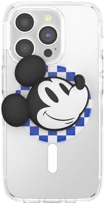 Disney Mickey Waffle Mag Safe Pop Grip – Stylish Magnetic Phone Stand with Swappable Design, Effortless Wireless Charging, Enhance Your Smartphone Experience with Fun & Functionality