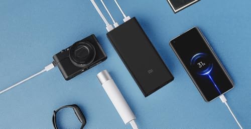 Xiaomi 30000 m Ah Power Bank – Ultra-High Capacity Fast Charger for 3 Devices – 3.6 A USB-A & USB-C Output – Lightweight & Durable Design – Safe Circuit Technology for Overcharge Protection – Ideal for i Phone, Samsung, Android & More – Perfect Travel Companion for Uninterrupted Power