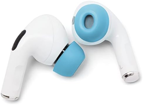 Upgrade Your Sound Experience with WC Tip Z Memory Foam Ear Tips for Air Pods Pro | Enhanced Comfort, Superior Noise Isolation, and Quick Foam Rebound | Perfect Navy Blue Fit for Charging Case | Ideal for Audiophiles and Active Users
