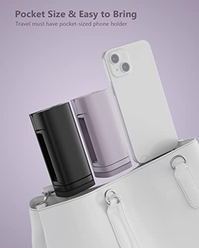 Mii KARE Universal Airplane Phone Holder – Innovative 360-Degree Rotating Smartphone Mount for Ultimate In-Flight Entertainment, Lightweight and Durable Travel Companion for Effortless Viewing on Tray Tables, Perfect for Long Flights and Quick Getaways