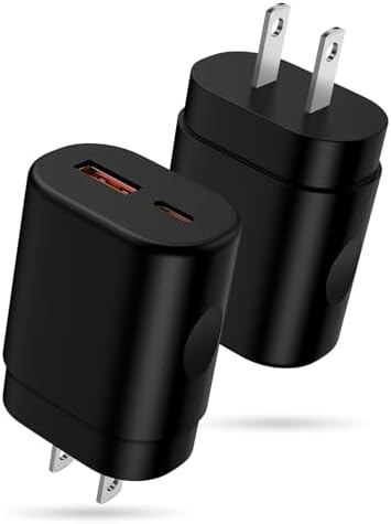 Ultra-Compact 25 W USB-C Fast Charging Block – High-Speed Wall Adapter for i Phone 16, Samsung Galaxy S25 Ultra, Google Pixel 8 & More – Enhanced Safety Features & Travel-Friendly Design for Rapid Device Power-Up