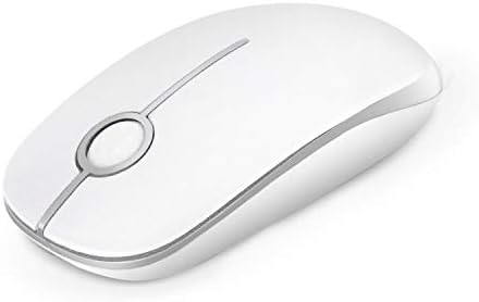 Sleek Vssoplor Wireless Mouse – Ultra-Slim Silent Optical Companion for Laptops & PCs | 2.4 GHz Nano Receiver, Perfect for Quiet Workspaces & Travel | Enhanced Compatibility for Windows, Mac & Linux