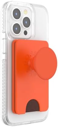 Cobalt Pop Sockets Phone Wallet: Premium Card Holder with Expanding Grip and Mag Safe Compatibility for Effortless Wireless Charging – The Perfect Accessory for On-the-Go Mobile Users Seeking Style and Functionality