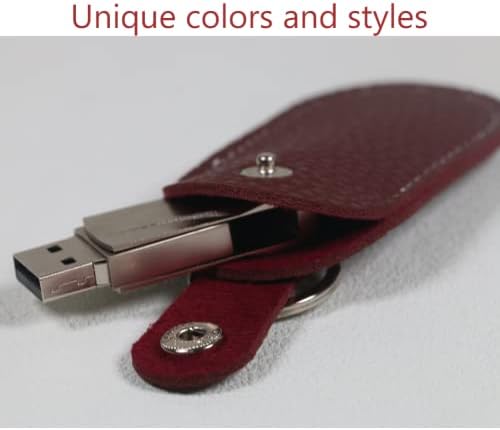 Stylish Pink Leather USB Flash Drive Case Set – 3 Durable Protectors for Safe Storage and Easy Access – Perfect for Women Who Love Chic Tech Accessories – Enhanced Compatibility & Speed for All USB Drives